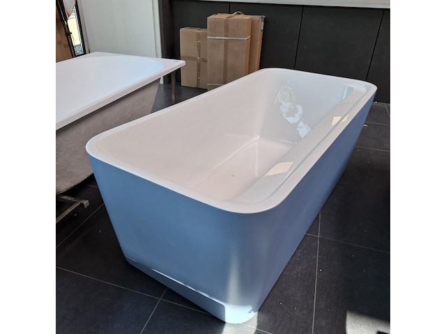 Vrijstaand ligbad allibert, kolora, baltic blauw - afbeelding 9 van  10