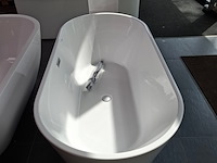 Vrijstaand ligbad blue label, joren, glans wit - afbeelding 5 van  8