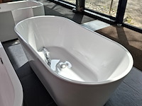 Vrijstaand ligbad blue label, joren, glans wit - afbeelding 6 van  8