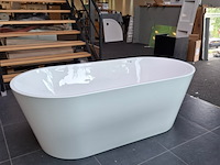 Vrijstaand ligbad blue label, joren, glans wit - afbeelding 5 van  10