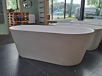 Vrijstaand ligbad blue label, joren, mat wit - afbeelding 1 van  8