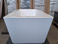 Vrijstaand ligbad, glans wit - ral 9016 - afbeelding 2 van  5