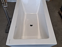 Vrijstaand ligbad, glans wit - ral 9016 - afbeelding 3 van  5