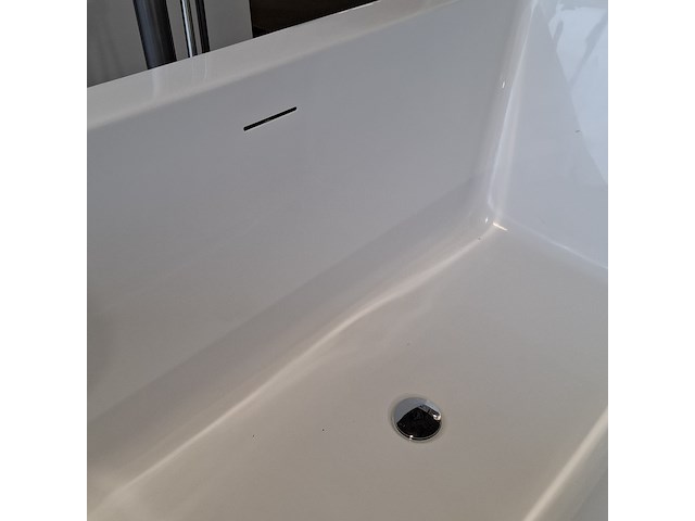 Vrijstaand ligbad, glans wit - ral 9016 - afbeelding 4 van  5