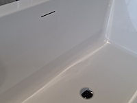 Vrijstaand ligbad, glans wit - ral 9016 - afbeelding 4 van  5