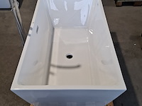 Vrijstaand ligbad, glans wit - afbeelding 3 van  5