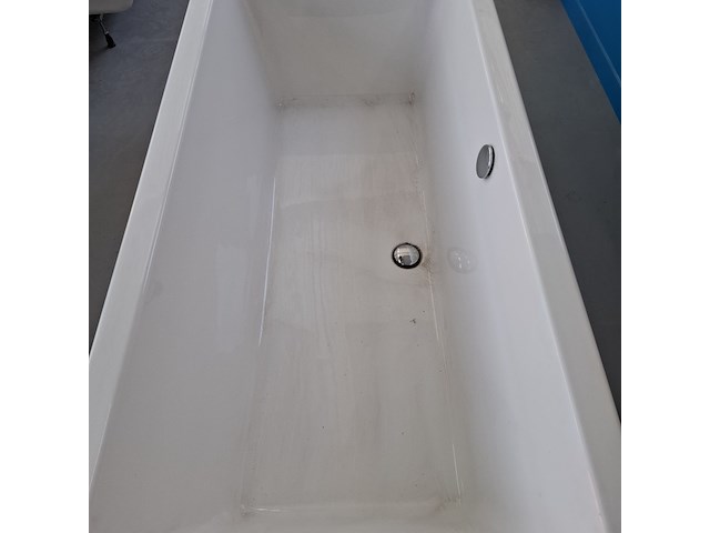 Vrijstaand ligbad glans wit - afbeelding 5 van  6
