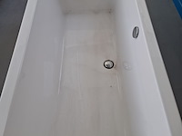 Vrijstaand ligbad glans wit - afbeelding 5 van  6