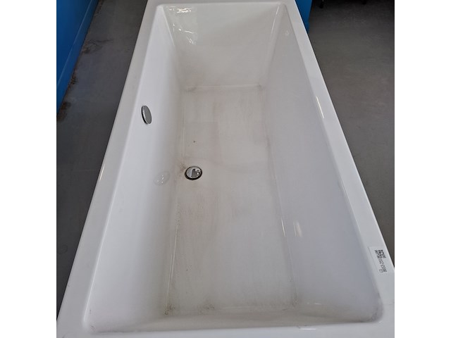 Vrijstaand ligbad glans wit - afbeelding 6 van  6