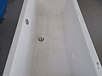 Vrijstaand ligbad glans wit - afbeelding 6 van  6