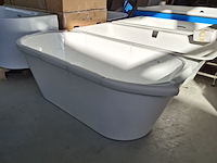 Vrijstaand ligbad korver, wit - afbeelding 3 van  8