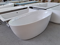 Vrijstaand ligbad riho, wit - afbeelding 1 van  7