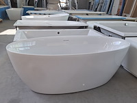 Vrijstaand ligbad riho, wit - afbeelding 2 van  7