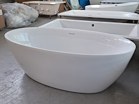 Vrijstaand ligbad riho, wit - afbeelding 4 van  7