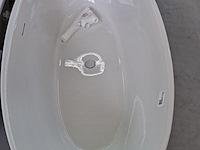 Vrijstaand ligbad riho, wit - afbeelding 5 van  7