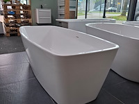 Vrijstaand ligbad xenz, moniek, wit - afbeelding 6 van  8