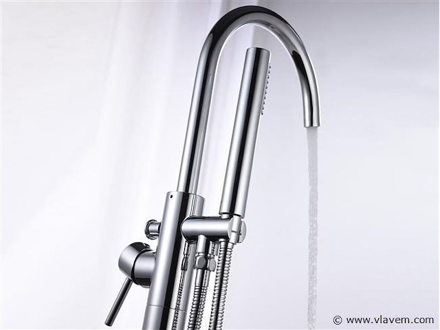 Vrijstaande badkraan - chrome - afbeelding 2 van  7