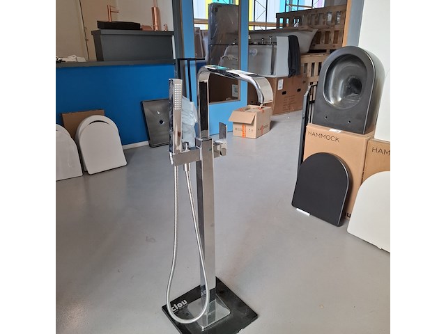 Vrijstaande badkraan clou, x0, chroom - afbeelding 1 van  8