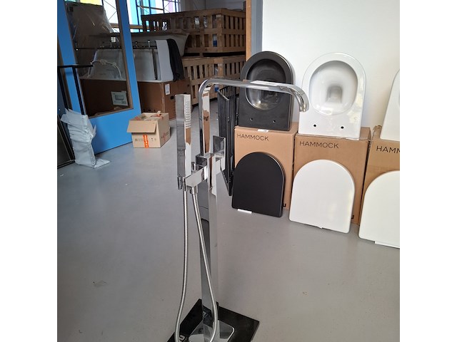 Vrijstaande badkraan clou, x0, chroom - afbeelding 2 van  8