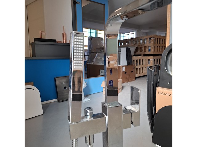 Vrijstaande badkraan clou, x0, chroom - afbeelding 4 van  8