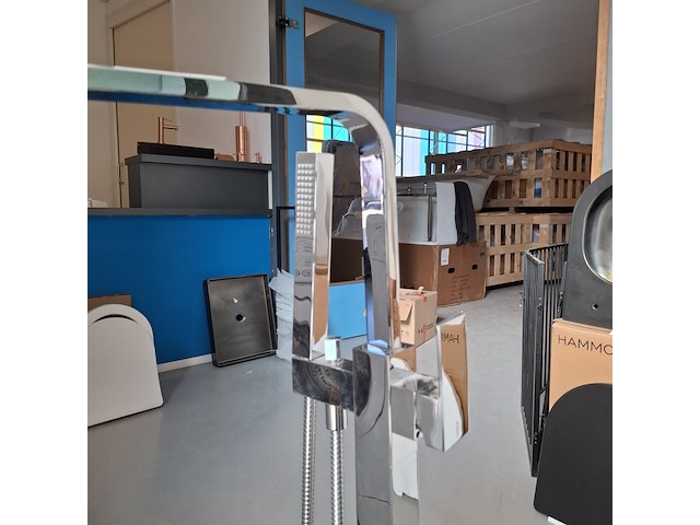 Vrijstaande badkraan clou, x0, chroom - afbeelding 6 van  8