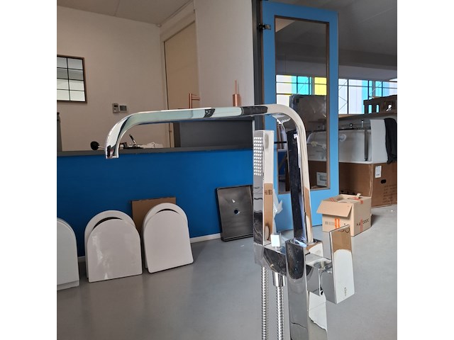 Vrijstaande badkraan clou, x0, chroom - afbeelding 8 van  8