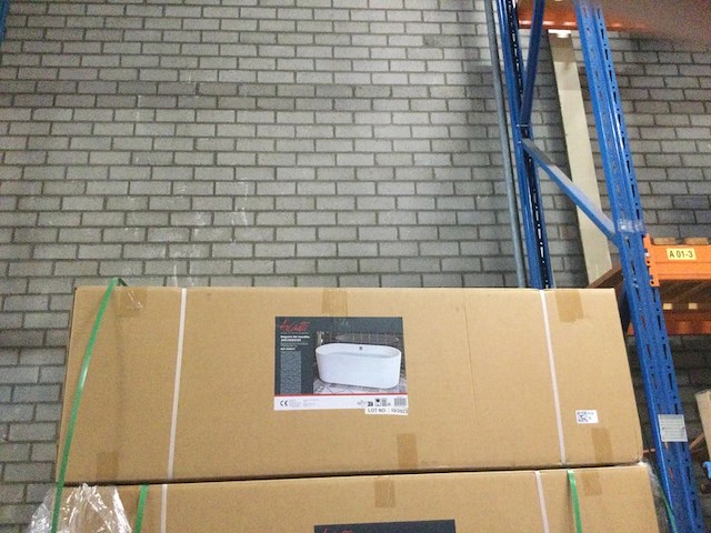 Vrijstaande badkuip, anconetti, ancodesign 1548038 | 178x80 cm, wit - afbeelding 3 van  3