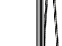 Vrijstaande badmengkraan, allibert, avery, gun metal - afbeelding 3 van  4