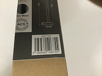 Vrijstaande badmengkraan met handdouche voor vloermontage, allibert, avery, gun metal - afbeelding 5 van  5