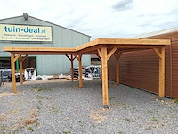 Vrijstaande hoekoverkapping 1000x800x257cm - afbeelding 3 van  6