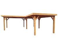 Vrijstaande hoekoverkapping 700x600x257cm - afbeelding 5 van  12