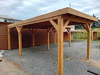 Vrijstaande hoekoverkapping 700x600x257cm - afbeelding 8 van  12