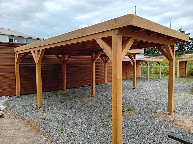 Vrijstaande hoekoverkapping 700x600x257cm - afbeelding 6 van  12