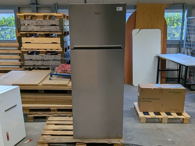 Vrijstaande koel-vriescombinatie, beko, rdse465k30pt - afbeelding 2 van  8