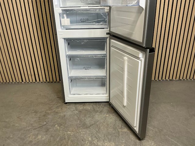 Vrijstaande koel-vriescombinatie, hisense, rb3n300neca, rvs - afbeelding 7 van  7