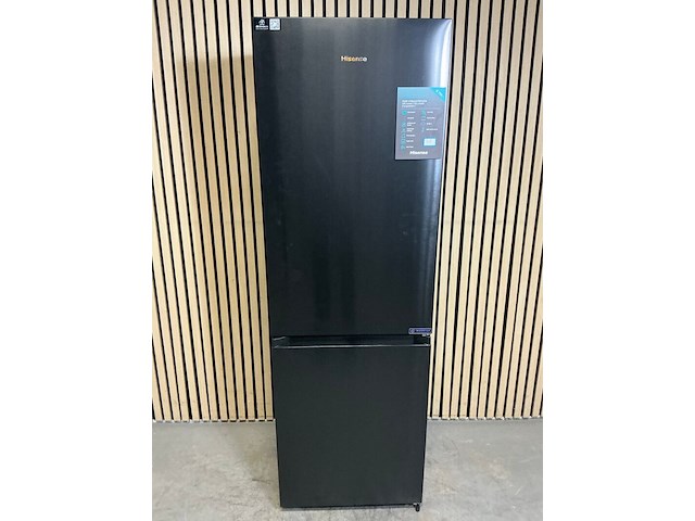 Vrijstaande koel-vriescombinatie, hisense, rb5k330gsfc, zwart - afbeelding 2 van  8