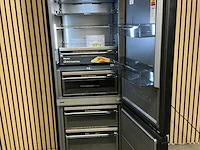 Vrijstaande koel-vriescombinatie, hisense, rb5k330gsfc, zwart - afbeelding 5 van  8