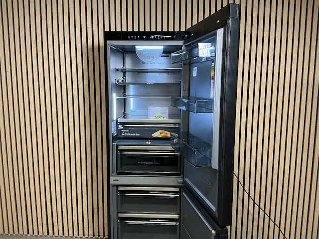 Vrijstaande koel-vriescombinatie, hisense, rb5k330gsfc, zwart - afbeelding 6 van  8