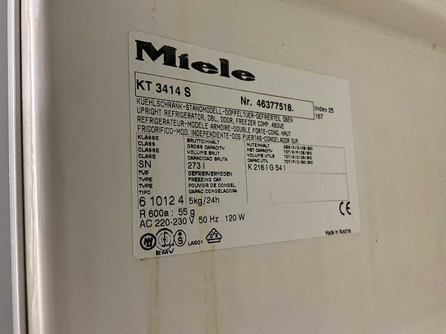 Vrijstaande koelvries combi (3x) - afbeelding 4 van  5