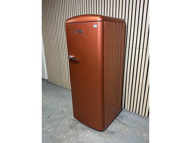 Vrijstaande retro koelkast met vriesvak, etna, kvv745kop, - afbeelding 5 van  10