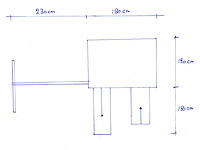 Vrijstaande speeltoren met schommel en glijbaan 410x300x200 cm - afbeelding 5 van  8