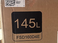 Vrijstaande vriezer 145 liter 5 lades chiq, fsd160d4e - afbeelding 3 van  3