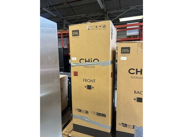 Vrijstaande vriezer 206 liter 6 lades chiq, csd206neid - afbeelding 1 van  3