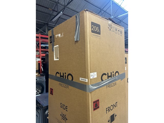 Vrijstaande vriezer 206 liter 6 lades chiq, csd206neid - afbeelding 2 van  3