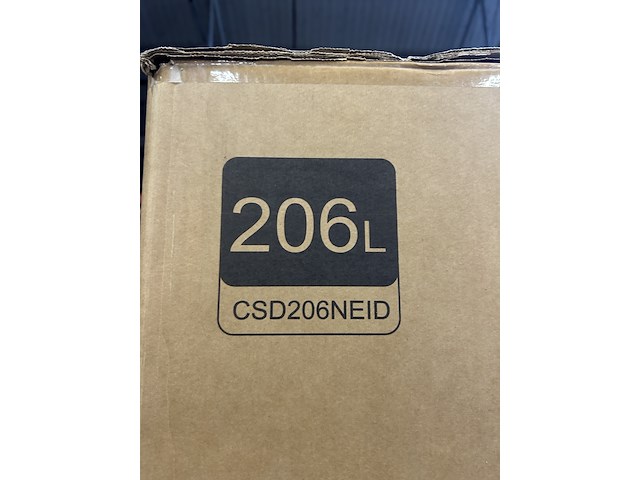 Vrijstaande vriezer 206 liter 6 lades chiq, csd206neid - afbeelding 3 van  3