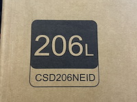 Vrijstaande vriezer 206 liter 6 lades chiq, csd206neid - afbeelding 3 van  3