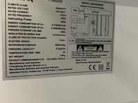 Vrijstaande vriezer 206 liter 6 lades chiq, csd206neid - afbeelding 5 van  5