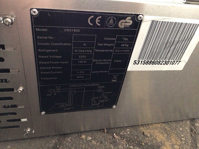 Vrx1800 saladette - afbeelding 3 van  3