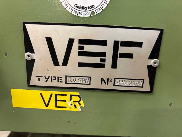 Vsf - 120spn - bandschuurmachine - afbeelding 6 van  9