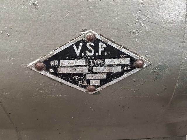 V.s.f. 200 dubbelsteens slijpmachine - afbeelding 5 van  5